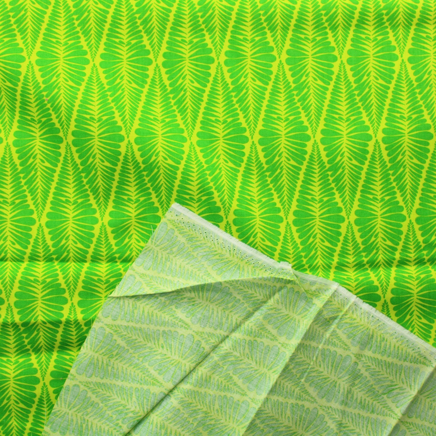 Robert Kaufman Vihreä Puuvilla - Pala