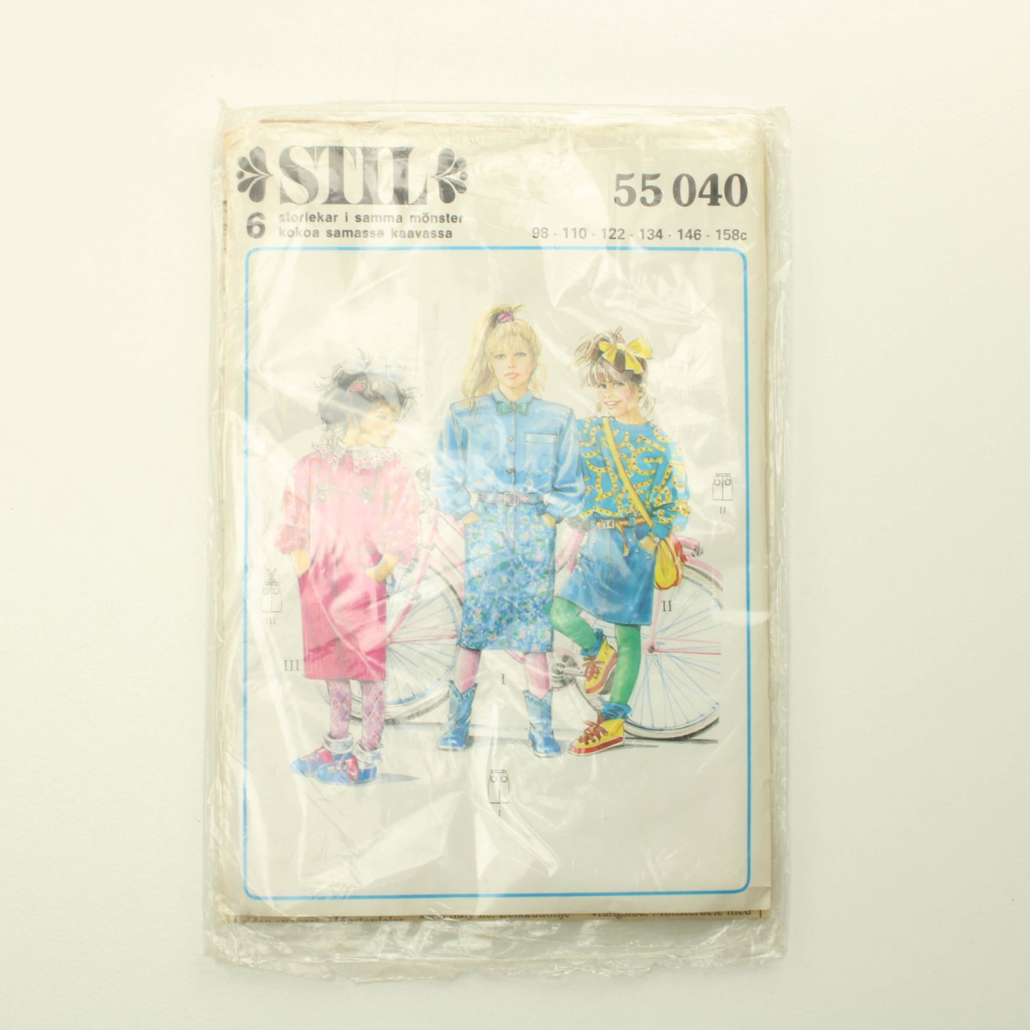 Stil 55040 Lasten hame kaavat