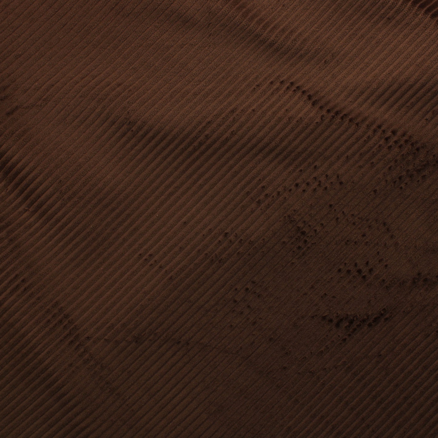 Ruskea Vinoratainen Vakosametti - Pala