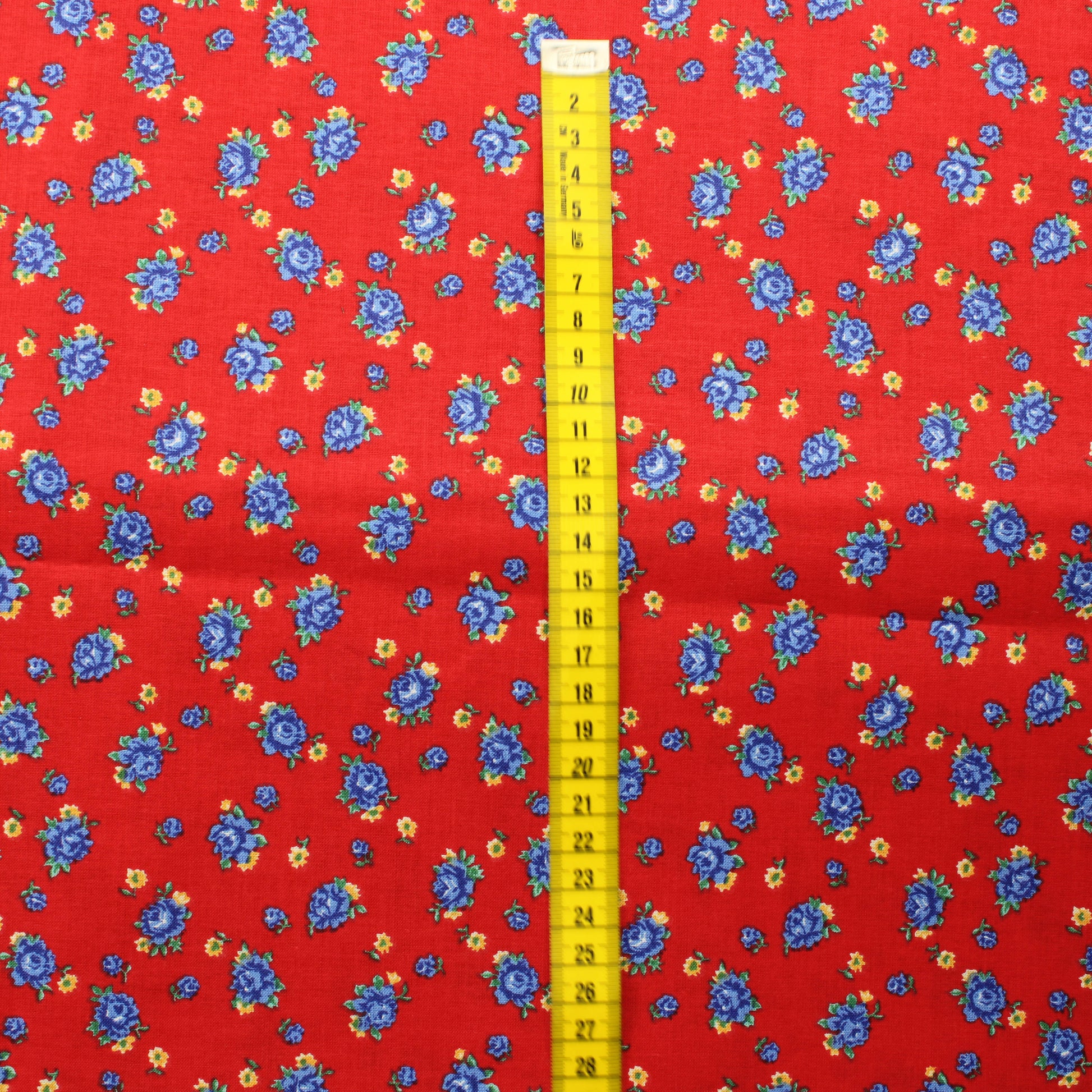 Siniset ruusut Puuvilla - Pala