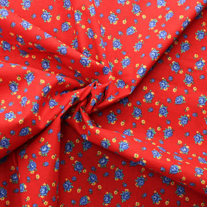 Siniset ruusut Puuvilla - Pala