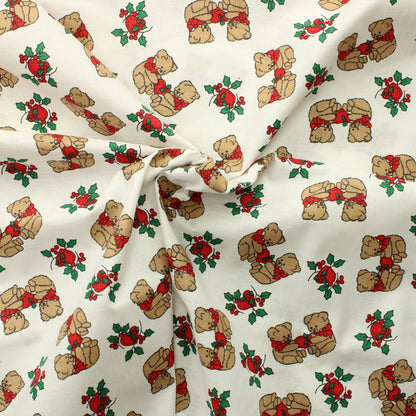 Ohuehko jouluinen nalle Puuvilla - Pala