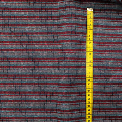 Monivärinen raidallinen paksuhko Puuvilla - Pala