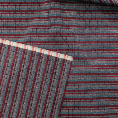 Monivärinen raidallinen paksuhko Puuvilla - Pala