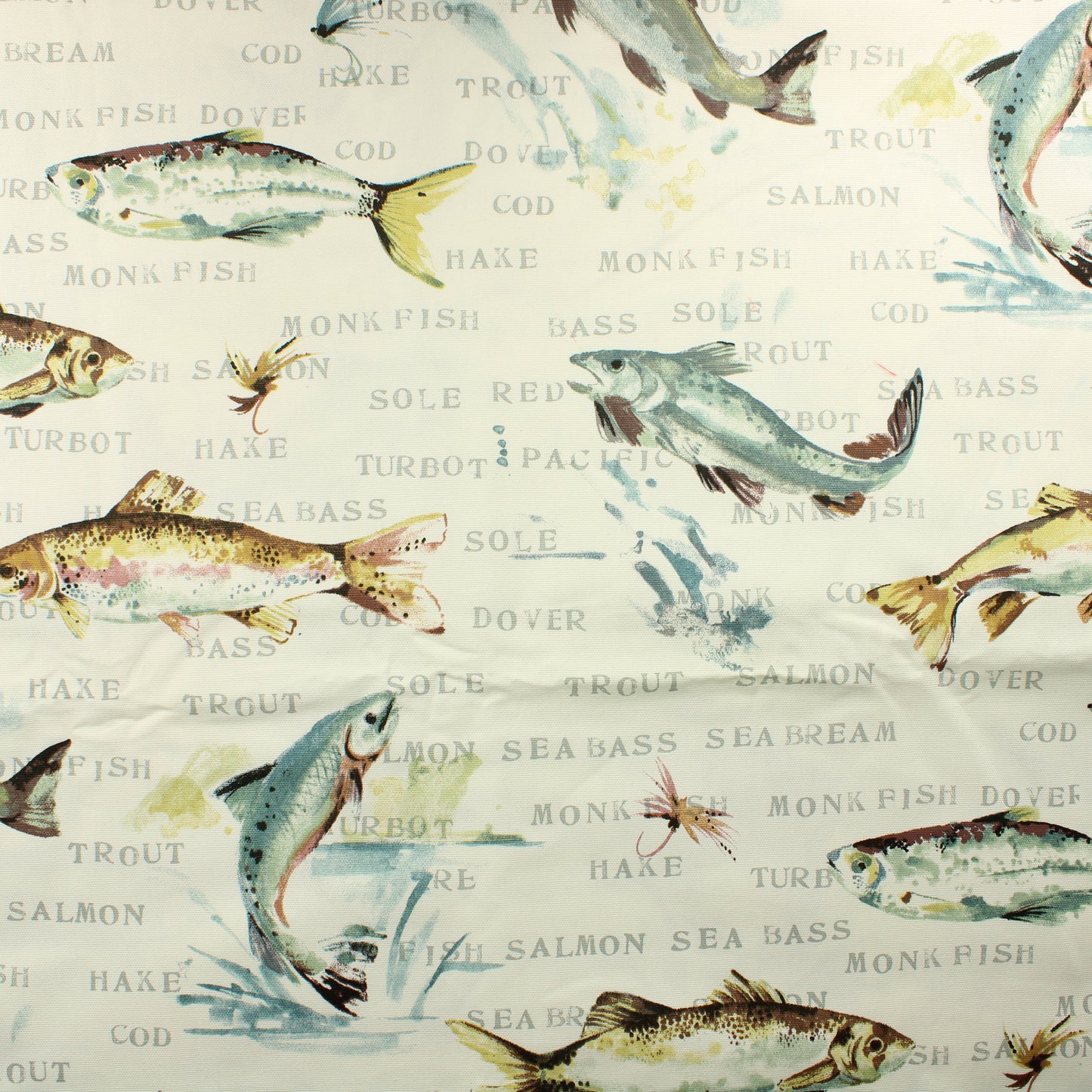 Kalat Sisustuspuuvilla - Pala