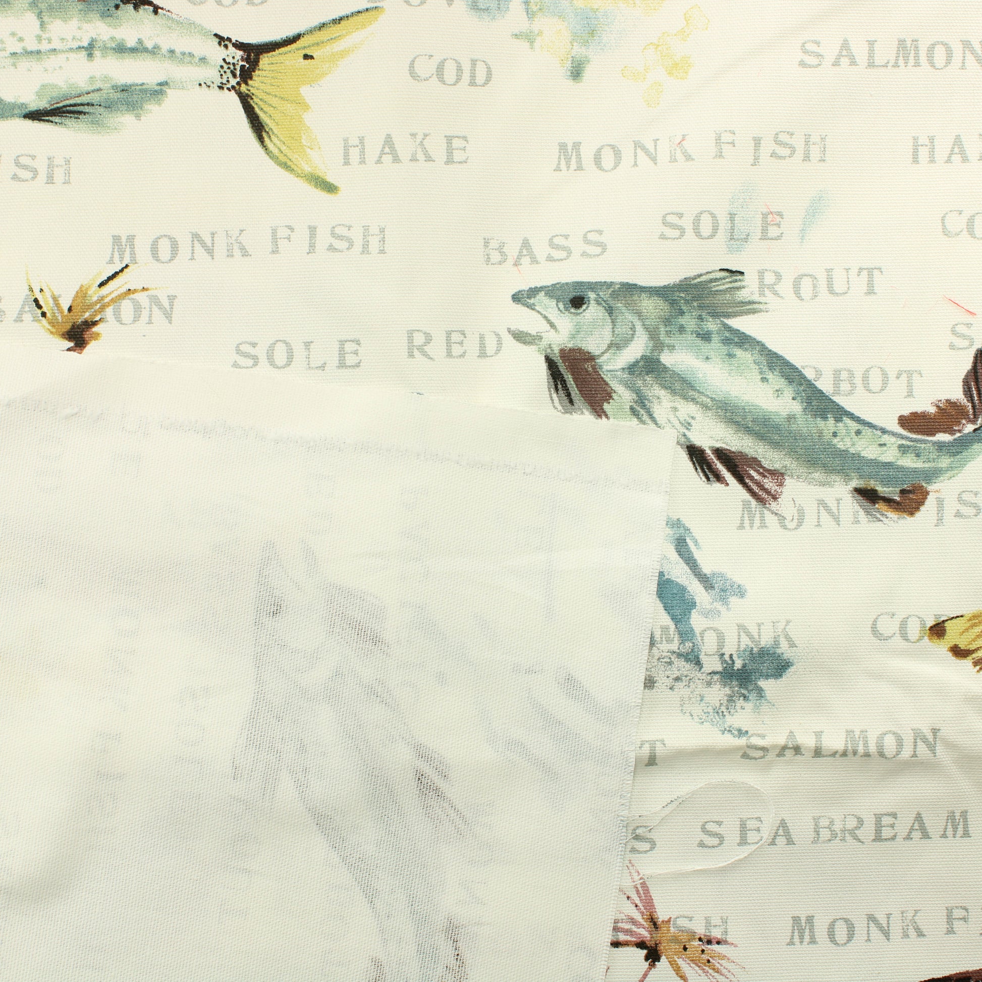 Kalat Sisustuspuuvilla - Pala