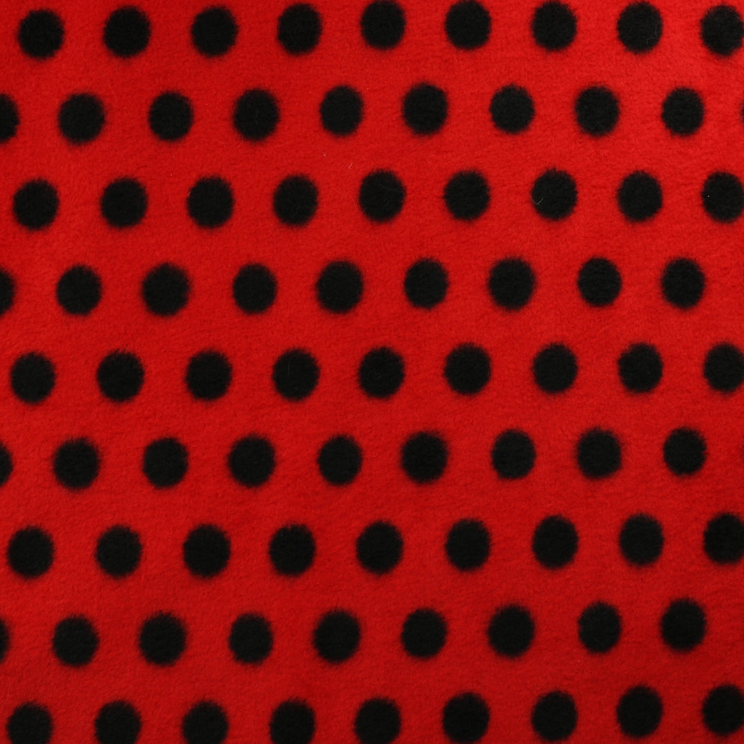 Musta palloinen punainen Fleece - Mittamyynti