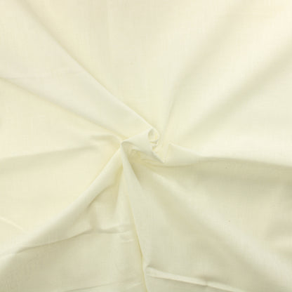 Luonnonvalkoinen Ohut Puuvilla - Pala