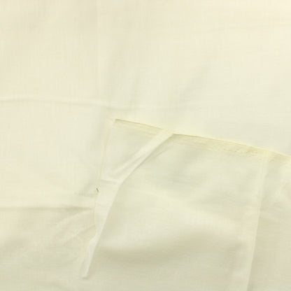 Luonnonvalkoinen Ohut Puuvilla - Pala