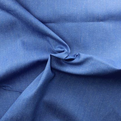 Kirkkaansininen Farkkukangas - Pala