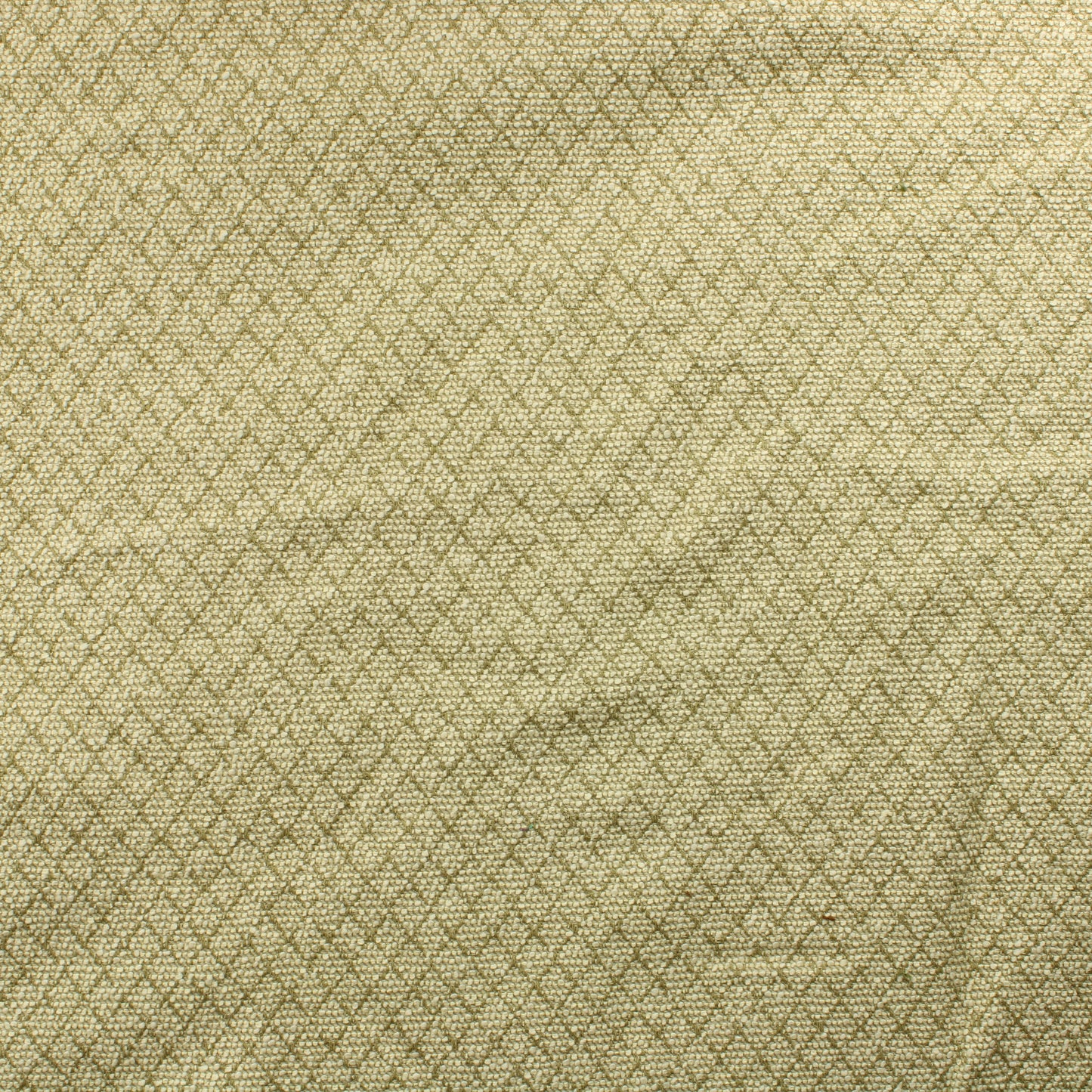 Vinoruutuinen beige-valkoinen Sisustuskangas - Pala