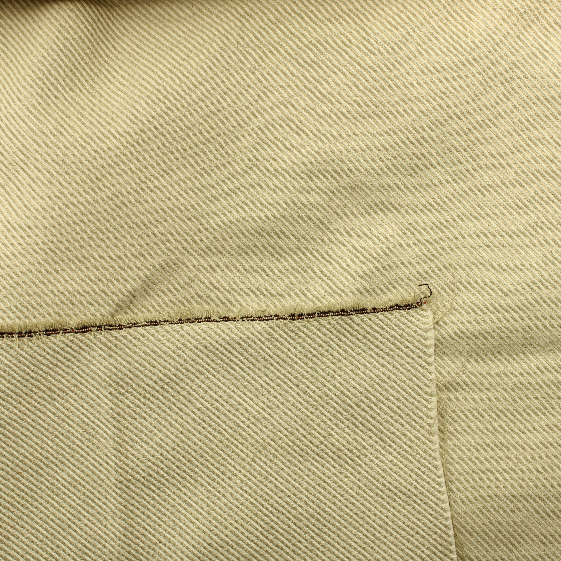 Paksu vinoratainen Puuvillasekoite - Pala