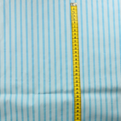 Sininen raidallinen Vaatetuskangas - Pala