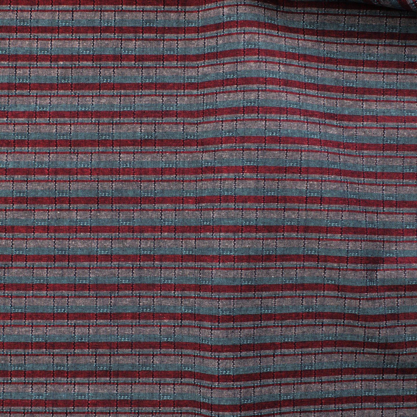 Monivärinen raidallinen paksuhko Puuvilla - Pala