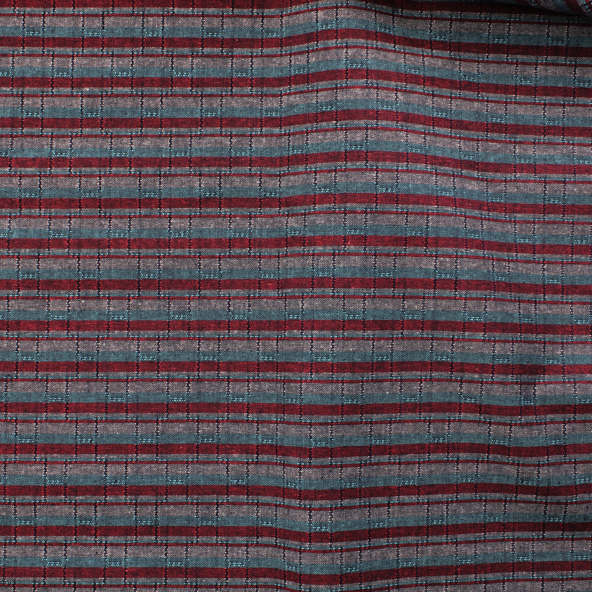 Monivärinen raidallinen paksuhko Puuvilla - Pala