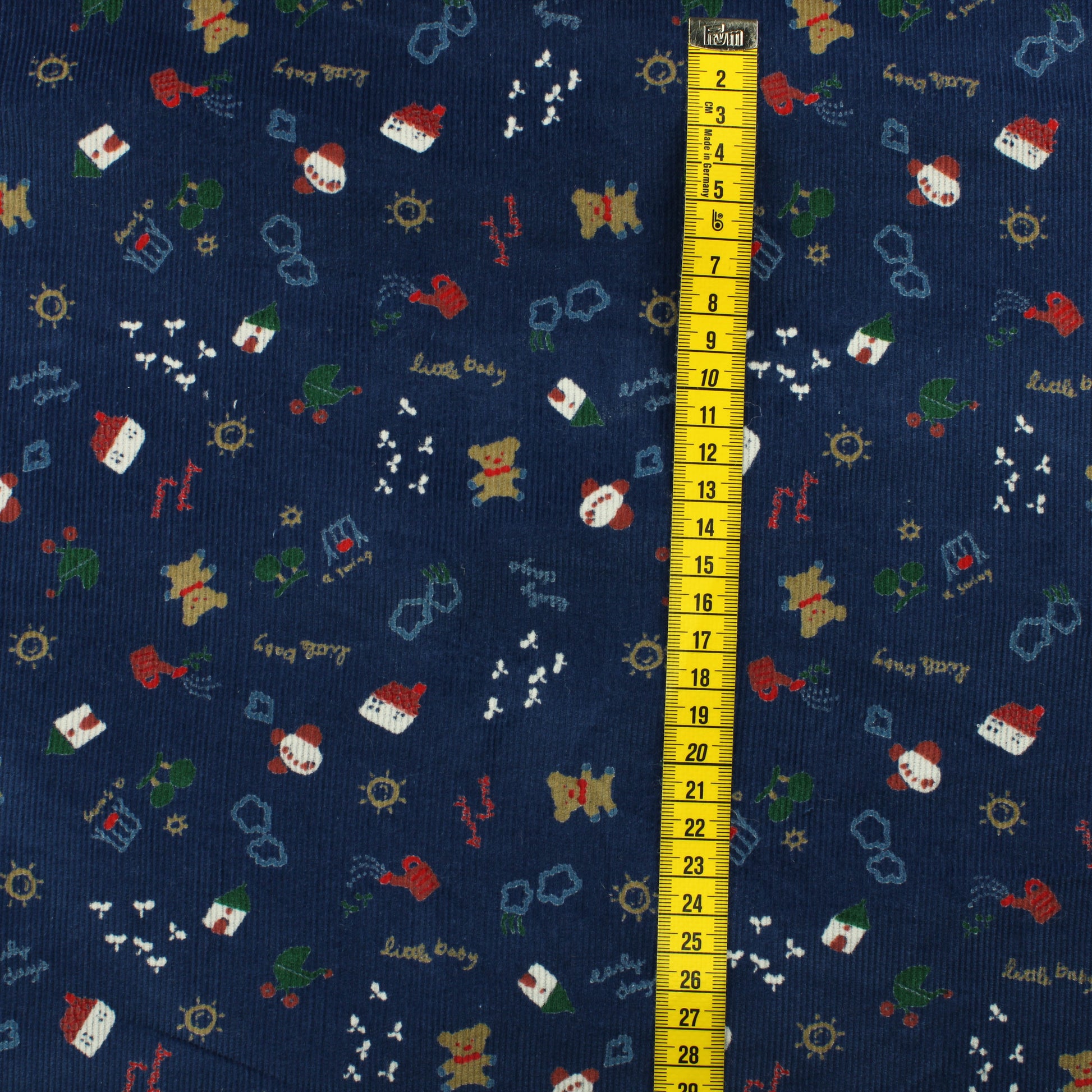 Tummansininen Babycord Sametti - Pala