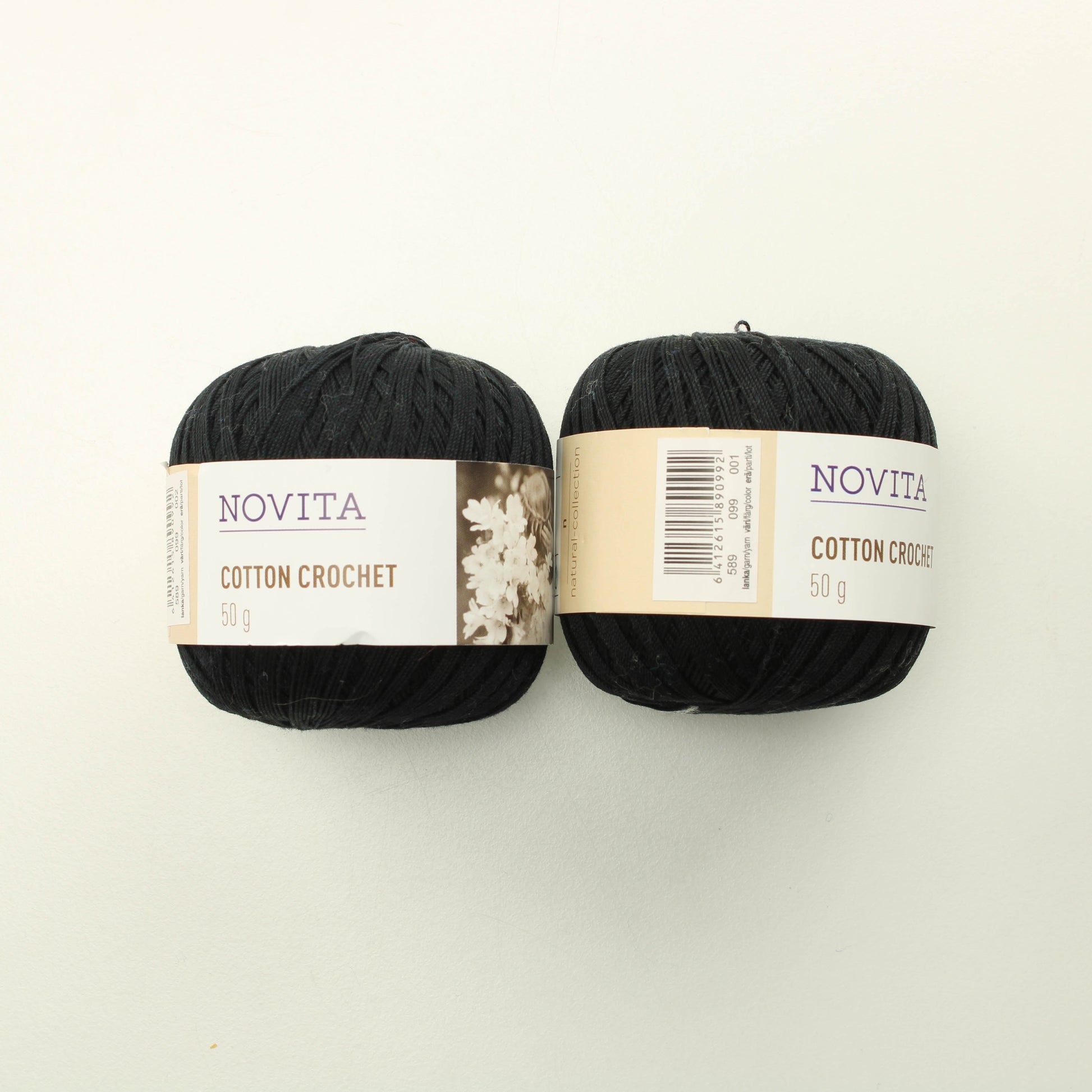 Novita Cotton Chrochet - 099 Lankapussi 181