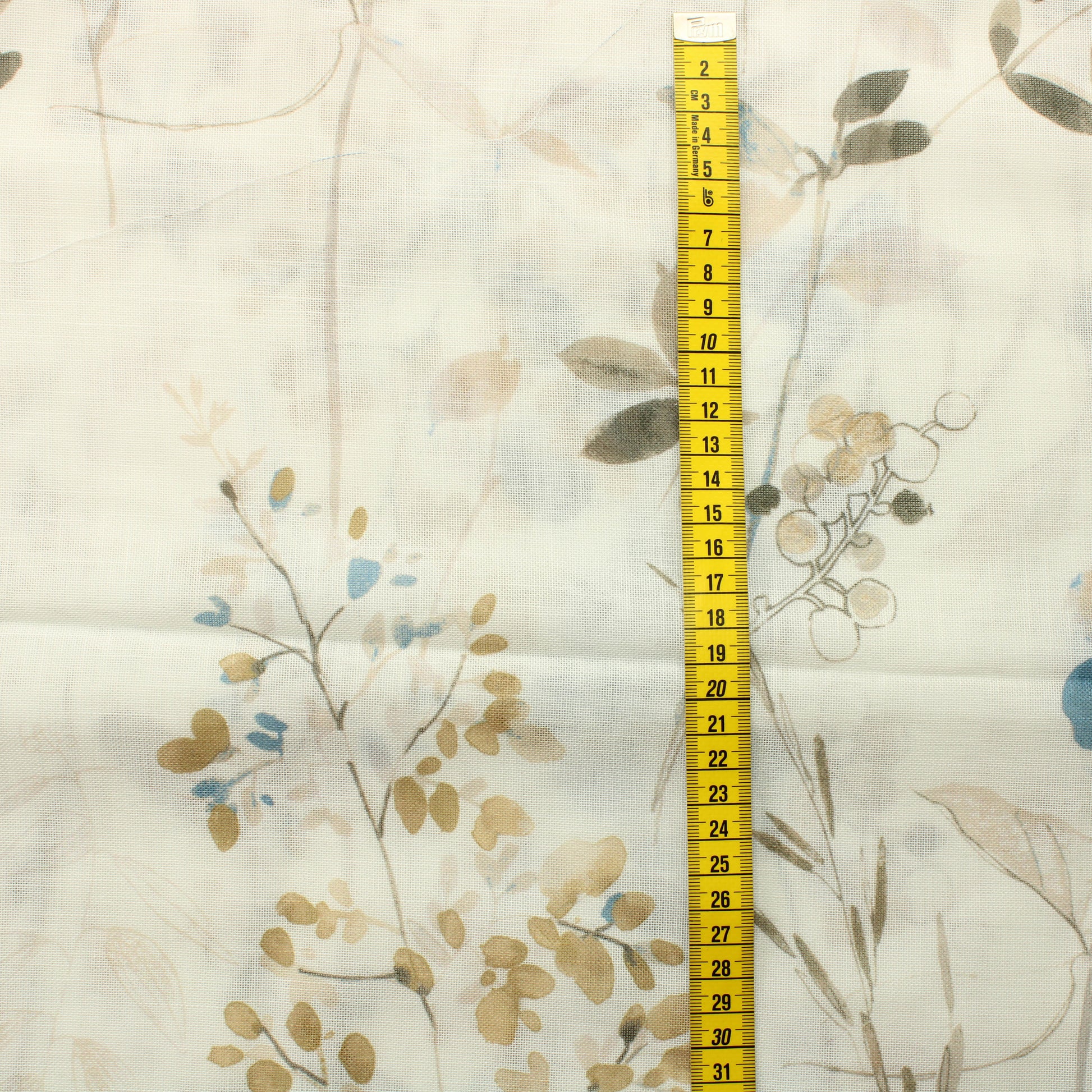 Kukkia ja lehtiä Valoverhokangas - Pala