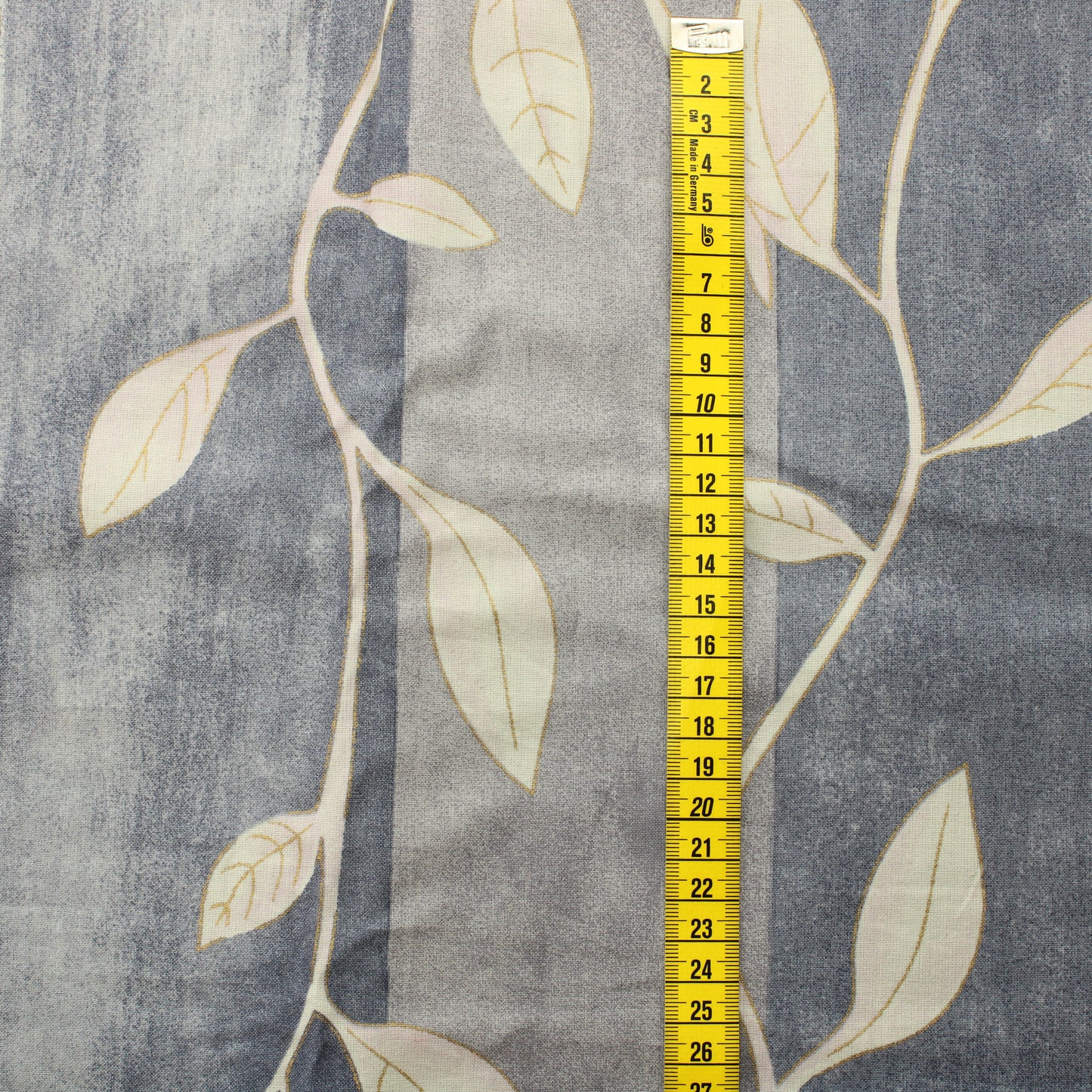 Sininen kultakoristeinen Puuvilla - Pala