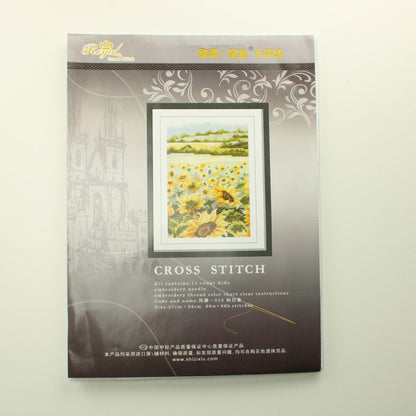 Royal Cross Stitch Auringonkukat kirjontatyö