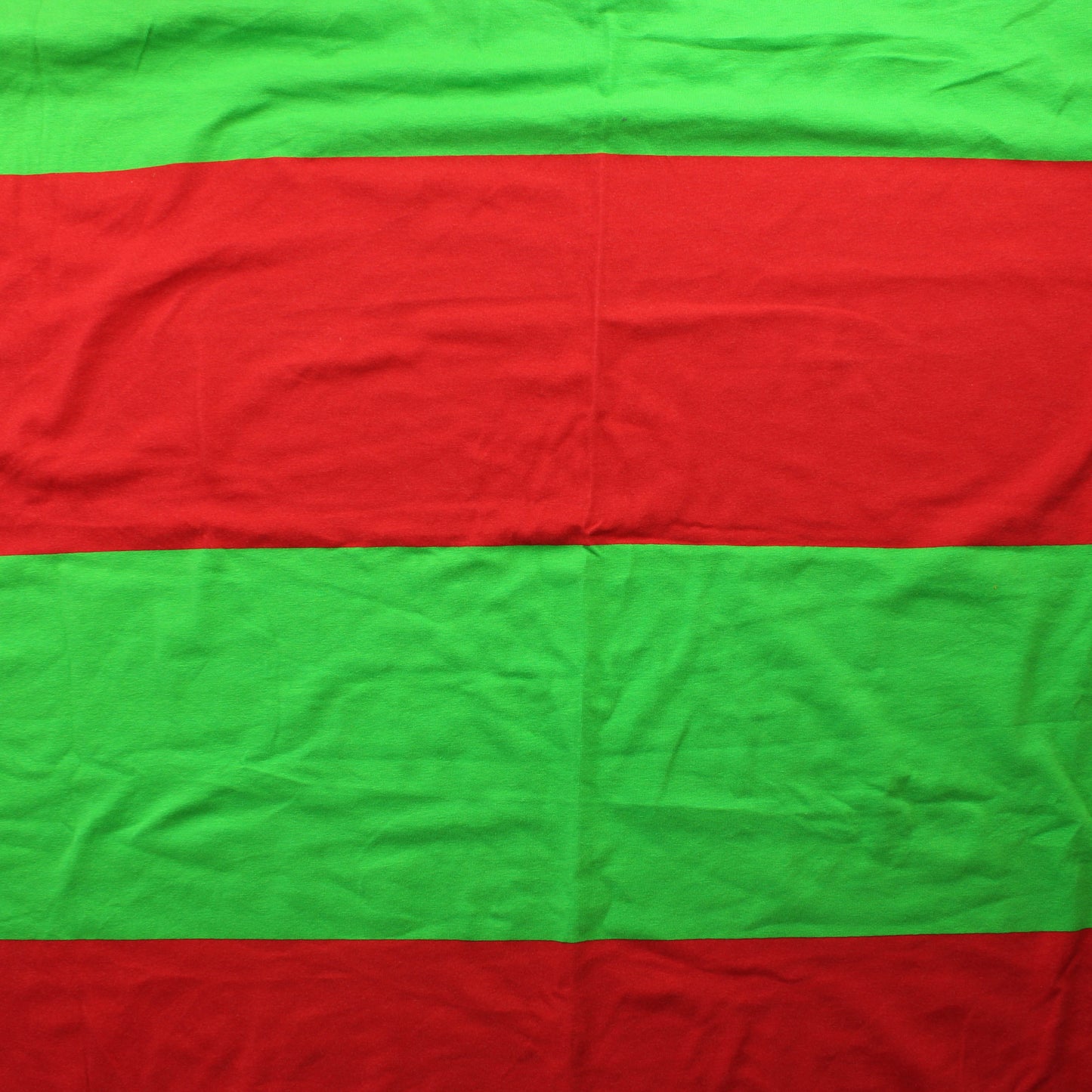 Vihreäpunainen leveä raitainen Trikoo - Pala