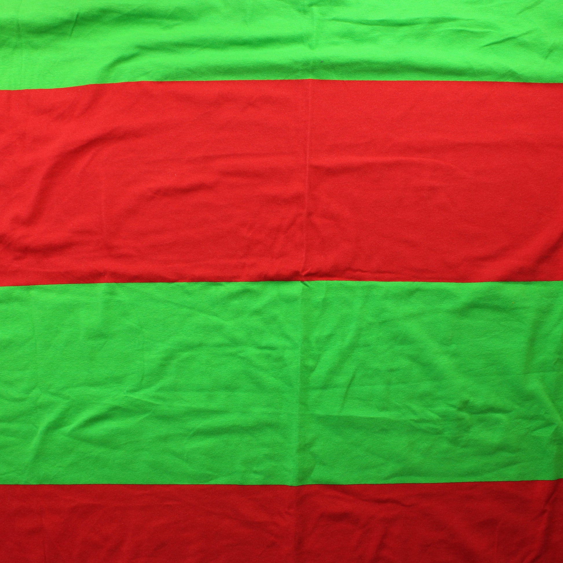 Vihreäpunainen leveä raitainen Trikoo - Pala