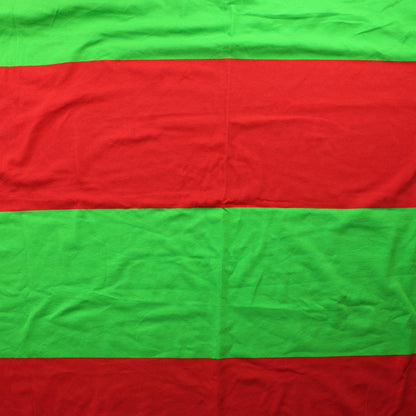 Vihreäpunainen leveä raitainen Trikoo - Pala