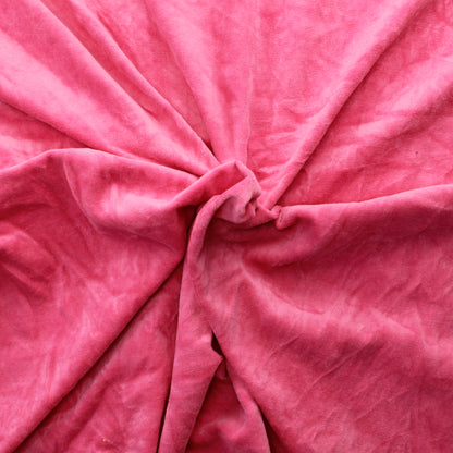 Pinkki joustosametti - Pala