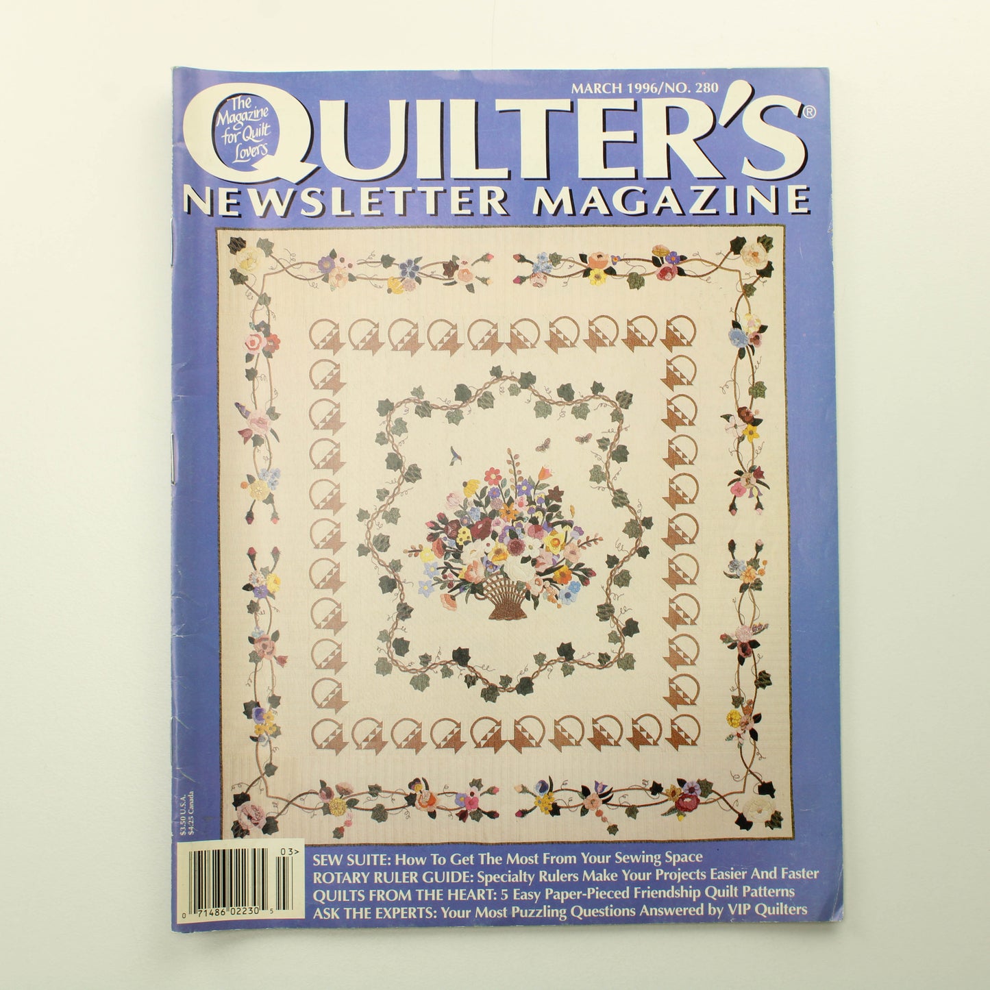 Quilter's Newsletter Magazine - nro 280 (engl.)