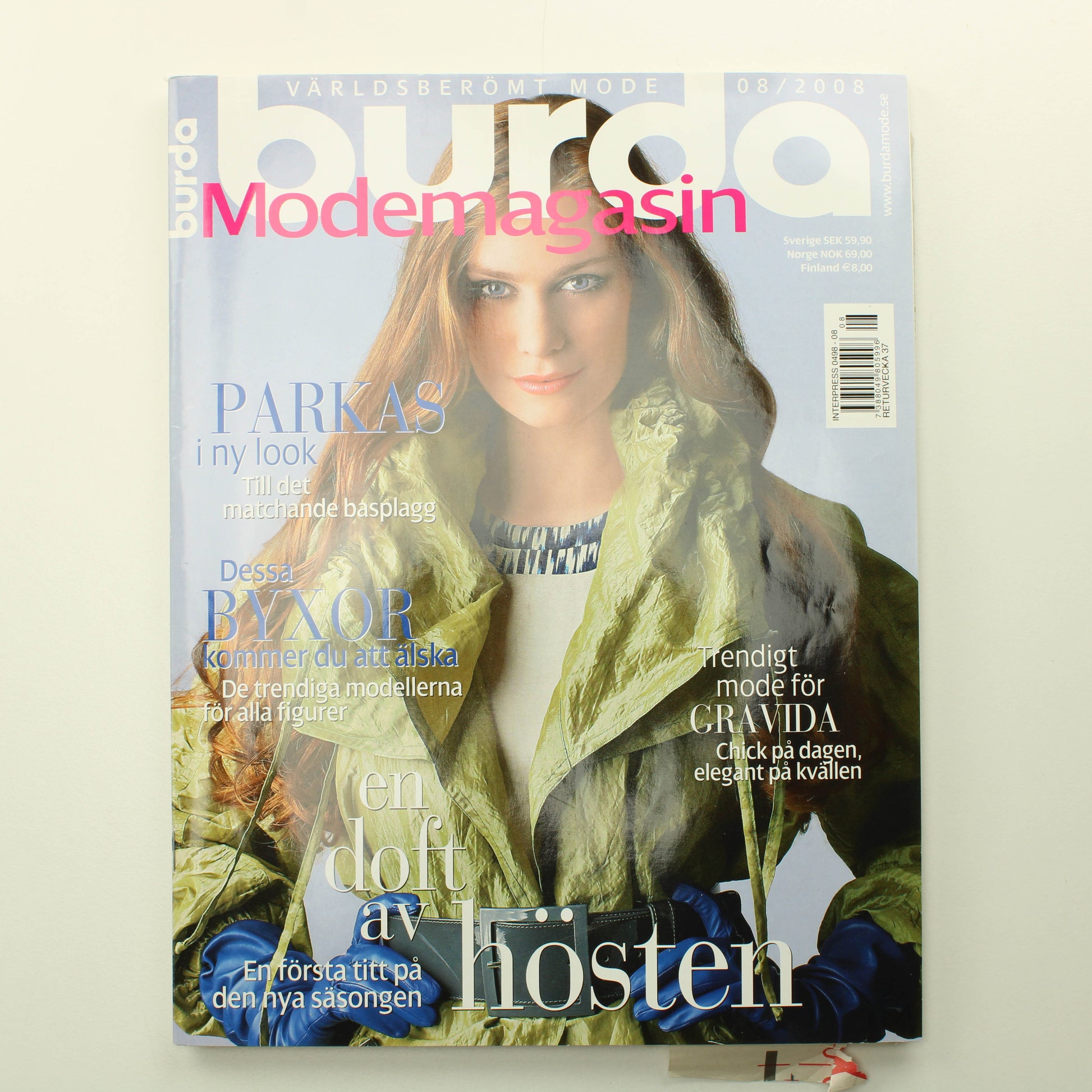 Burda 2008 - 8 (ruotsi)