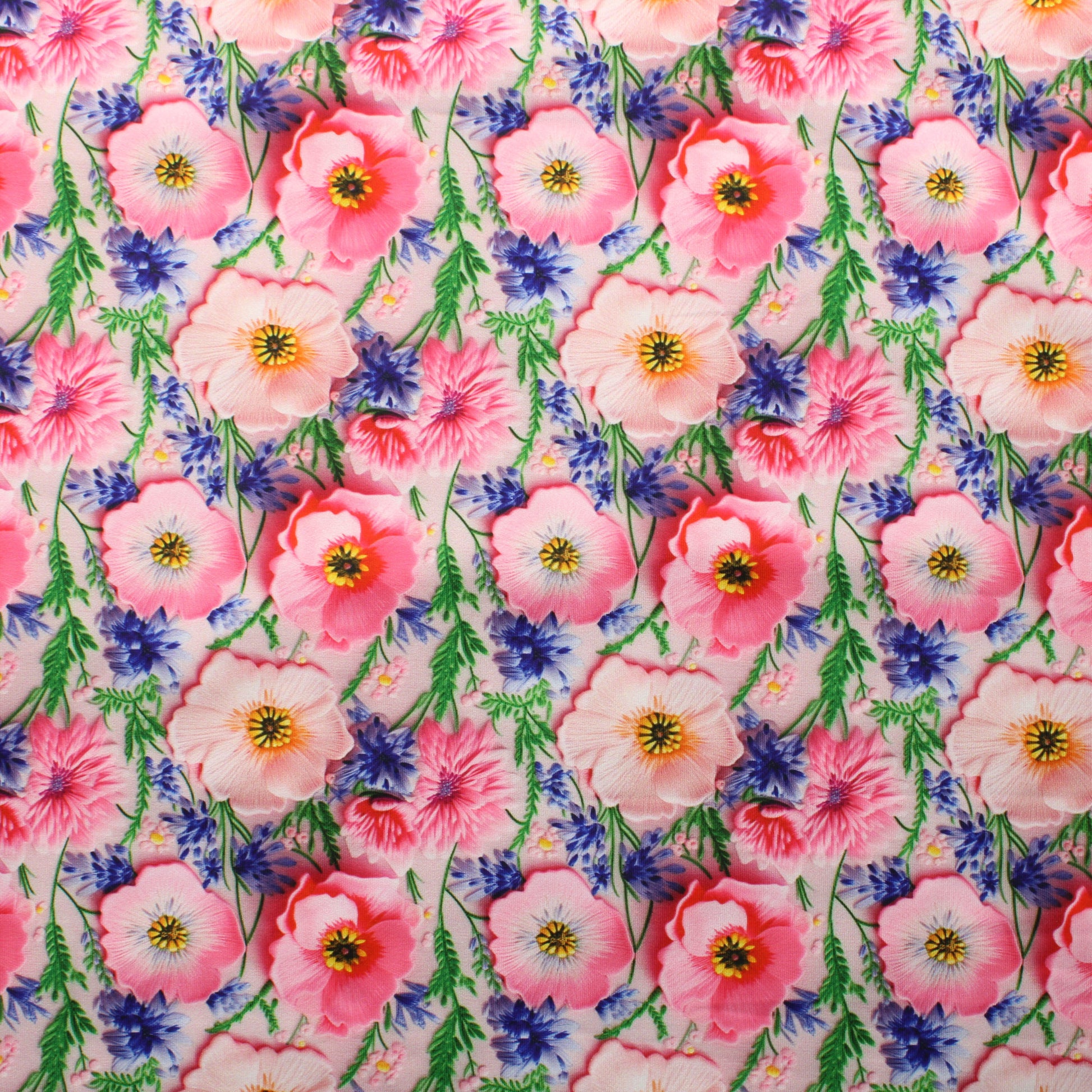 Kukkakuvioinen Lycra - Pala