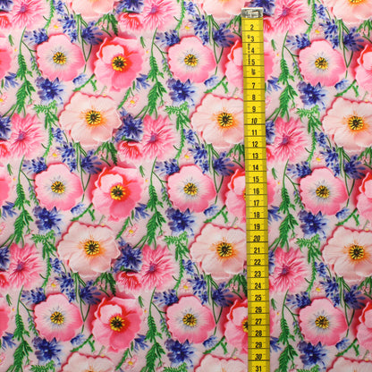 Kukkakuvioinen Lycra - Pala