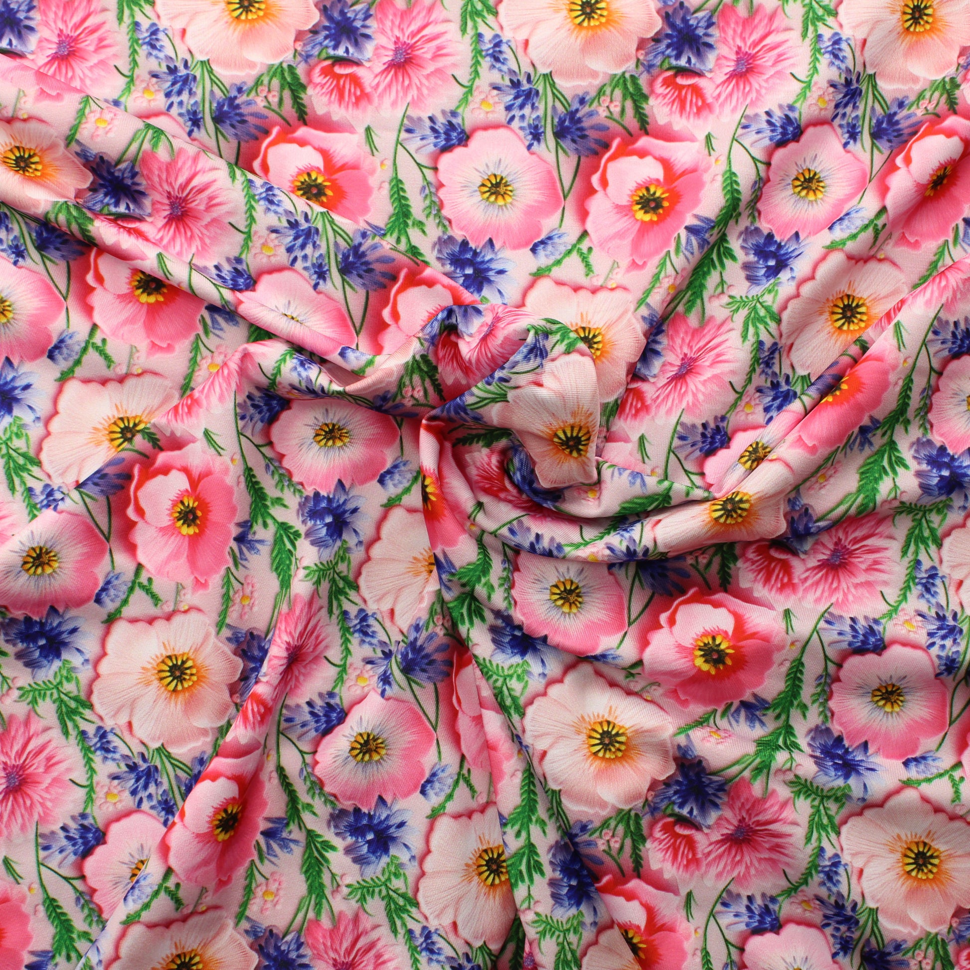 Kukkakuvioinen Lycra - Pala