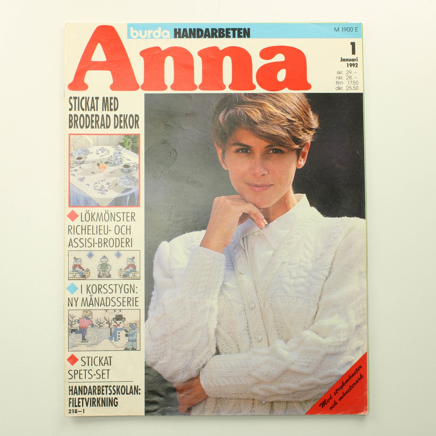 Anna Burda Handarbeten - 1/1992