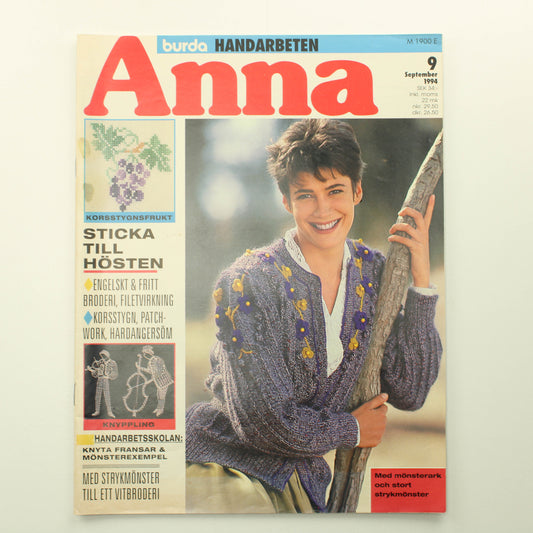 Anna Burda Handarbeten - 9/1994