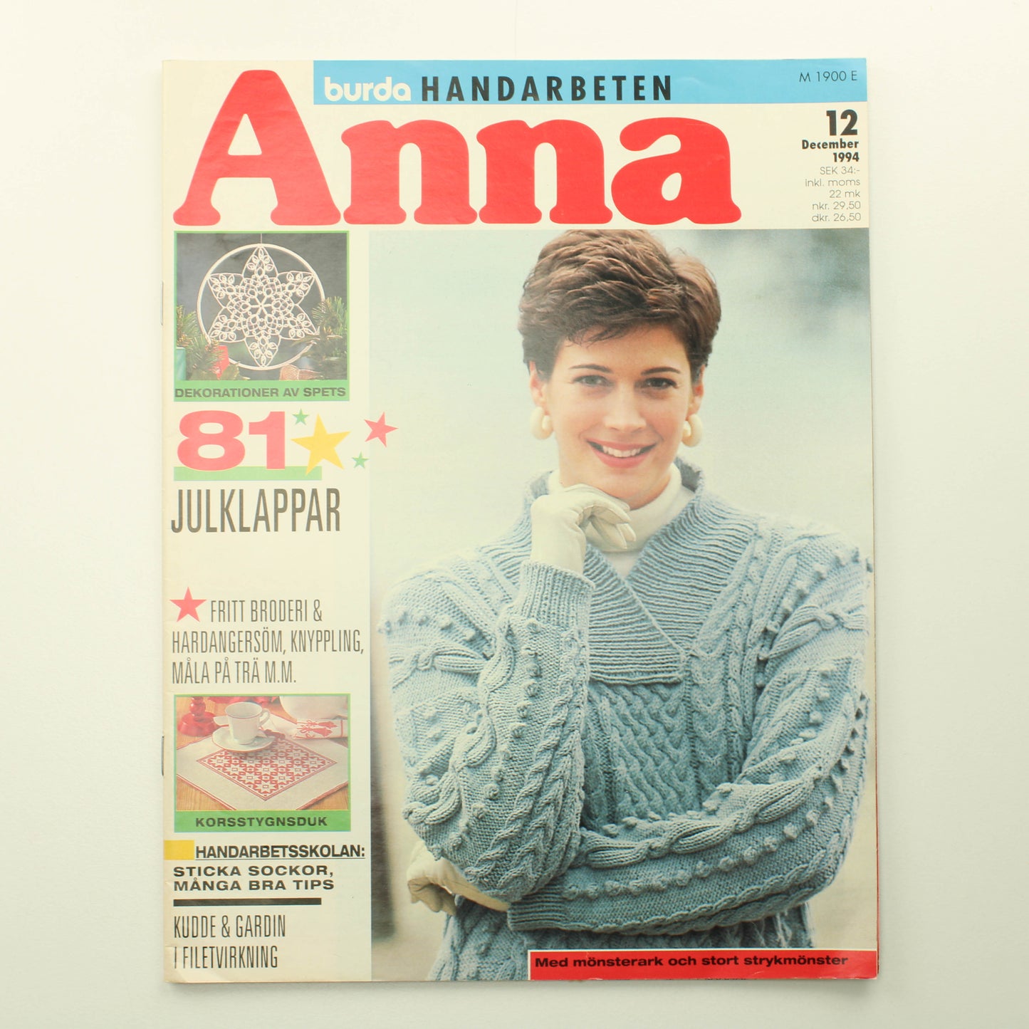 Anna Burda Handarbeten - 12/1994