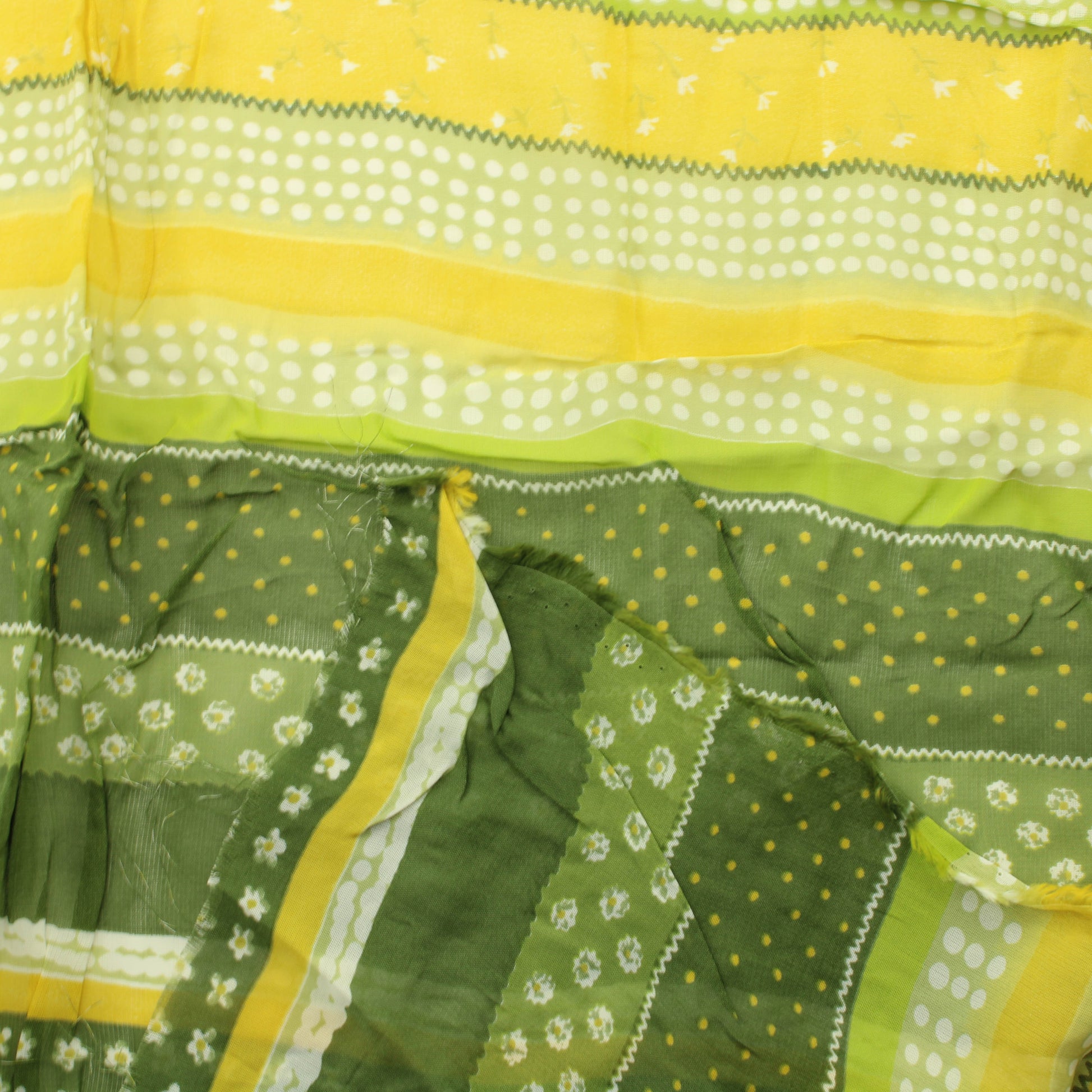 Vihreä-keltainen Sifonki - Pala