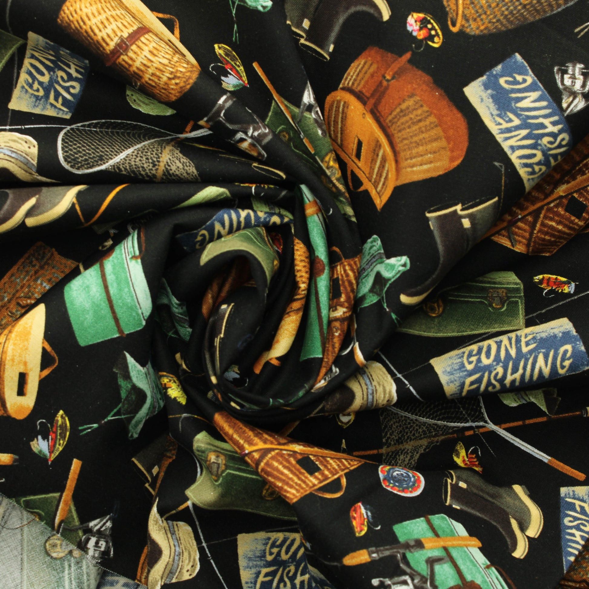 Timeless Treasures Nature Puuvilla - Pala