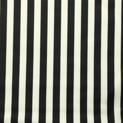 Free Spirit Mustavalkoinen Raidallinen Puuvilla - Pala