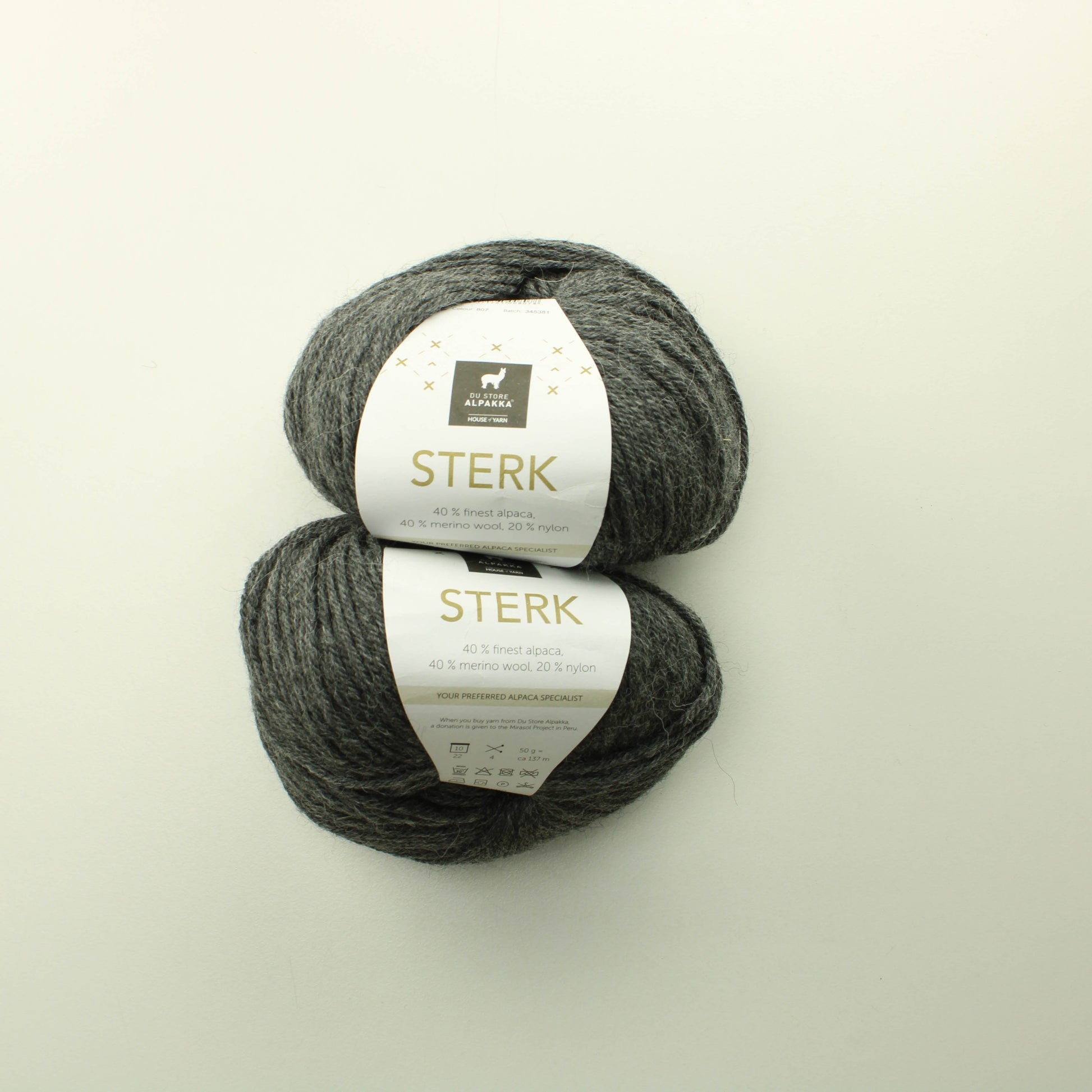 Du Store Alpakka Sterk - 807 Lankapussi 189