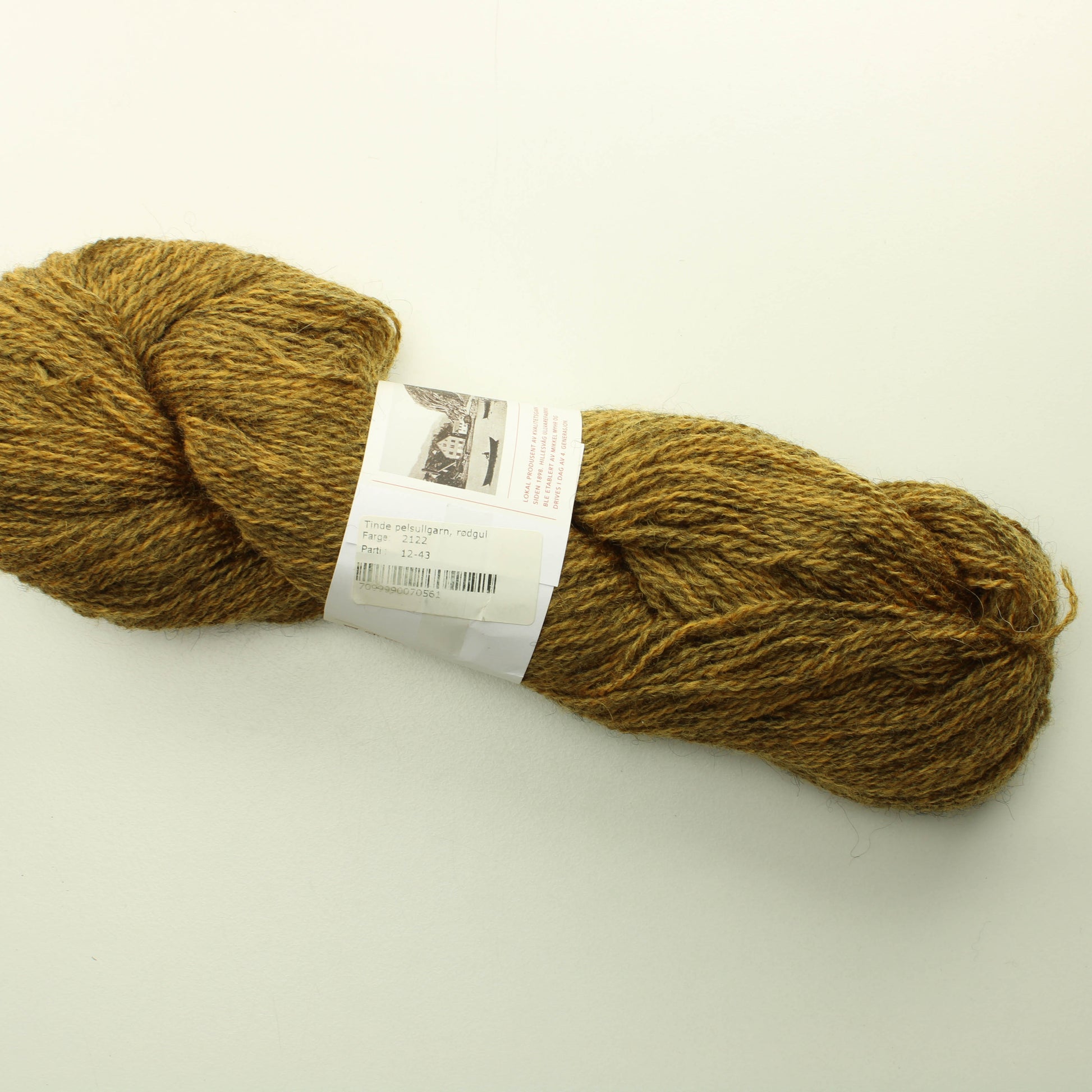 Hillesvåg Ullvarefabrikk Tinde - rodgul/2122