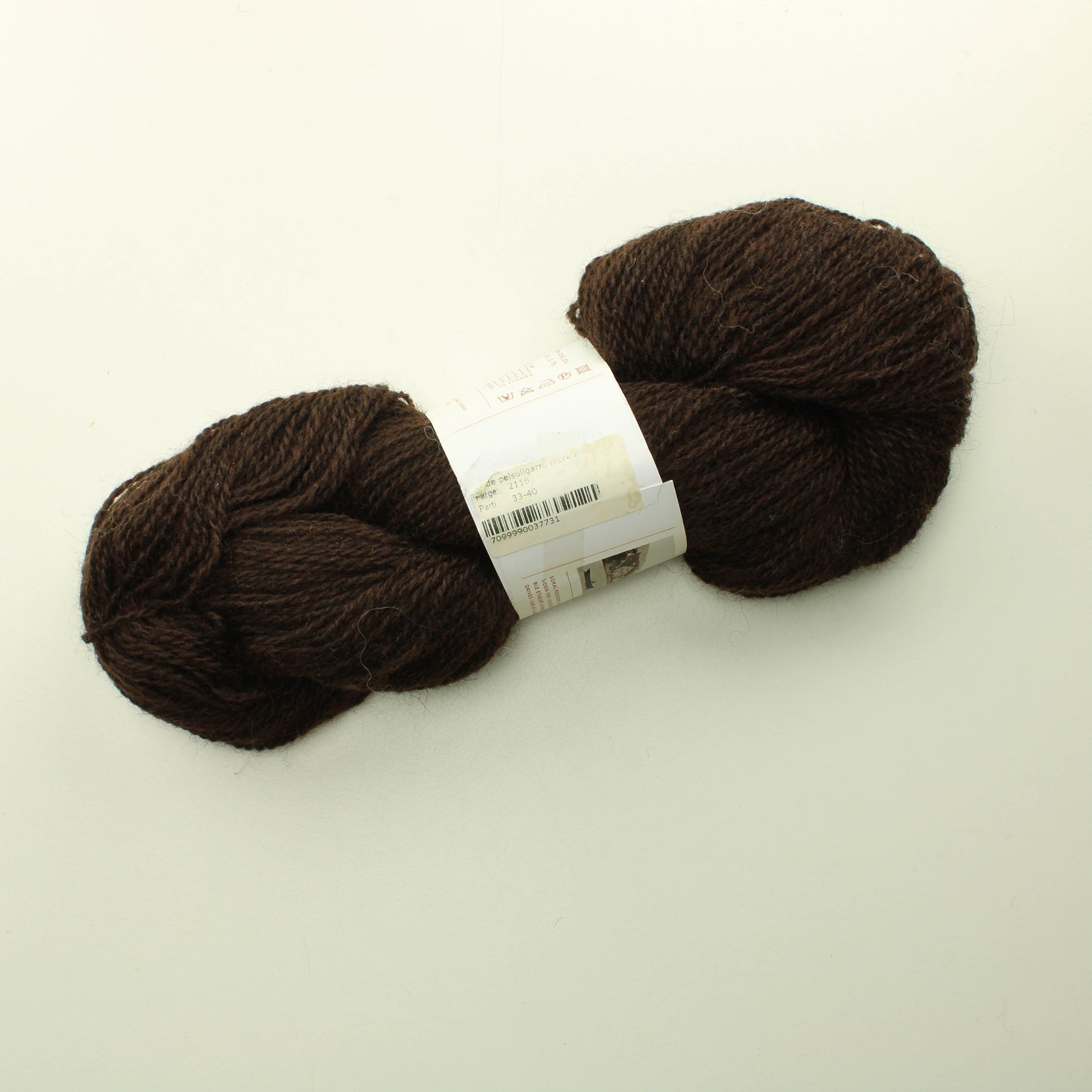 Hillesvåg Ullvarefabrikk Tinde - Tummanruskea