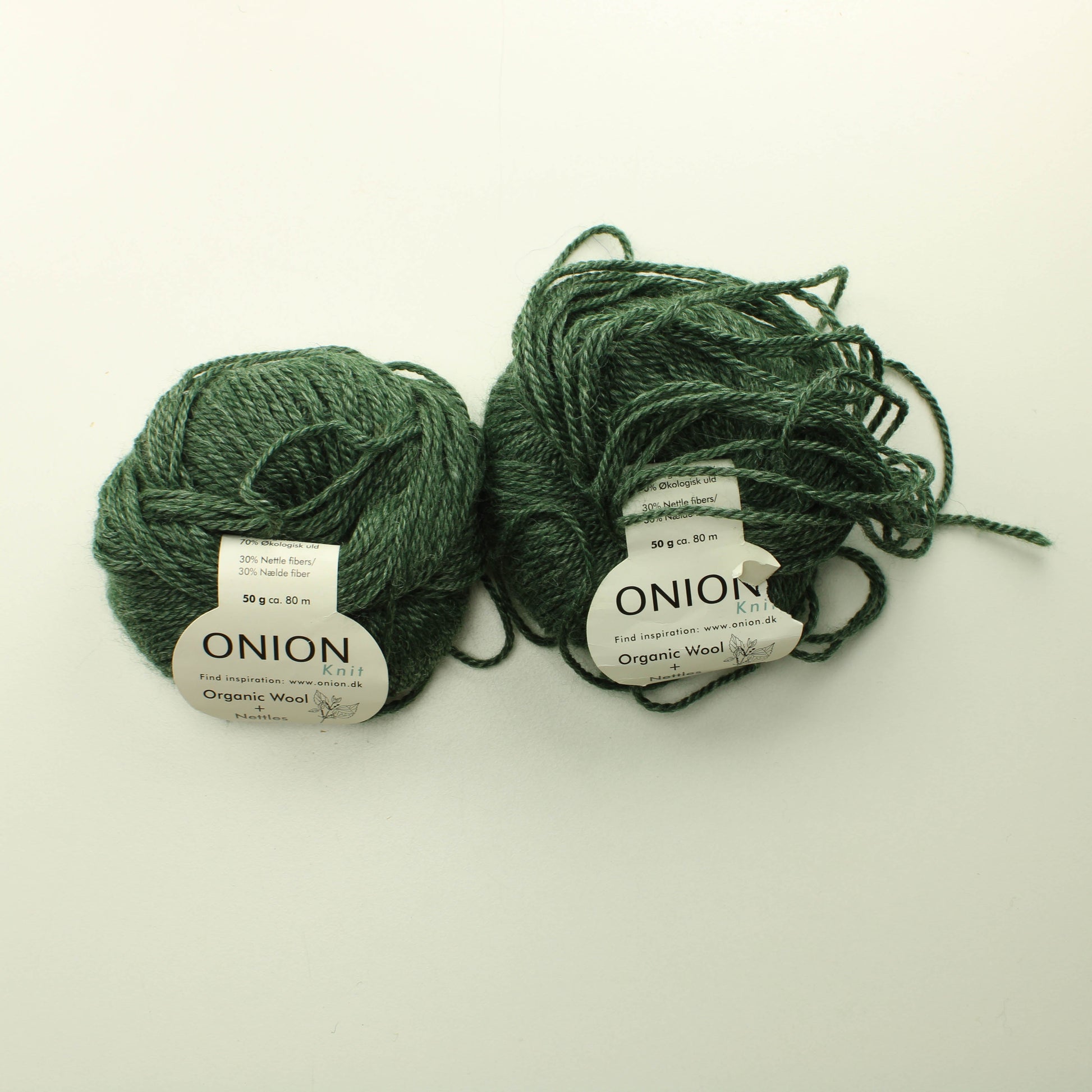 Onion No.3 Organic wool + Nettles - 606 Lankapussi 178