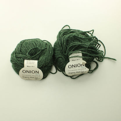 Onion No.3 Organic wool + Nettles - 606 Lankapussi 178