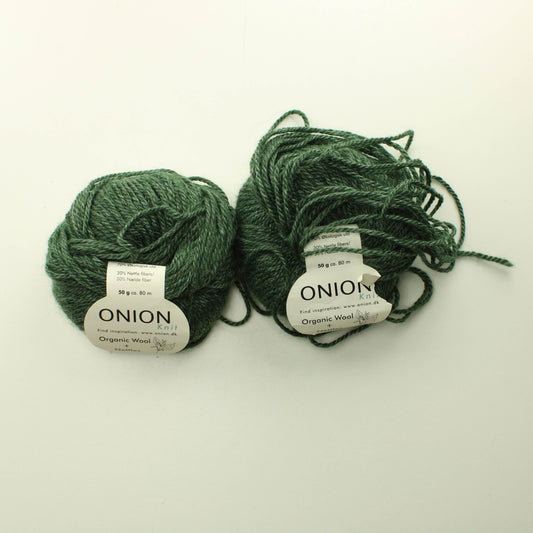 Onion No.3 Organic wool + Nettles - 606 Lankapussi 178