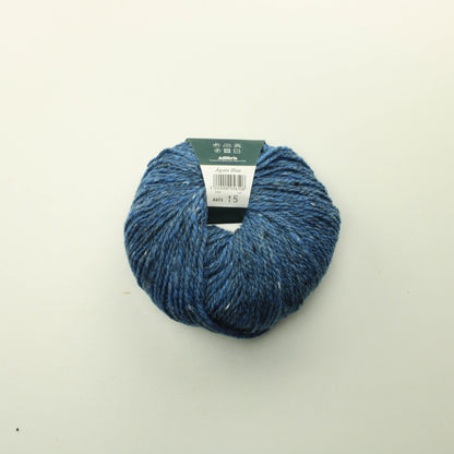 Create with Adlibris Soft Wool Tweed - Agate Blue Lankapussi