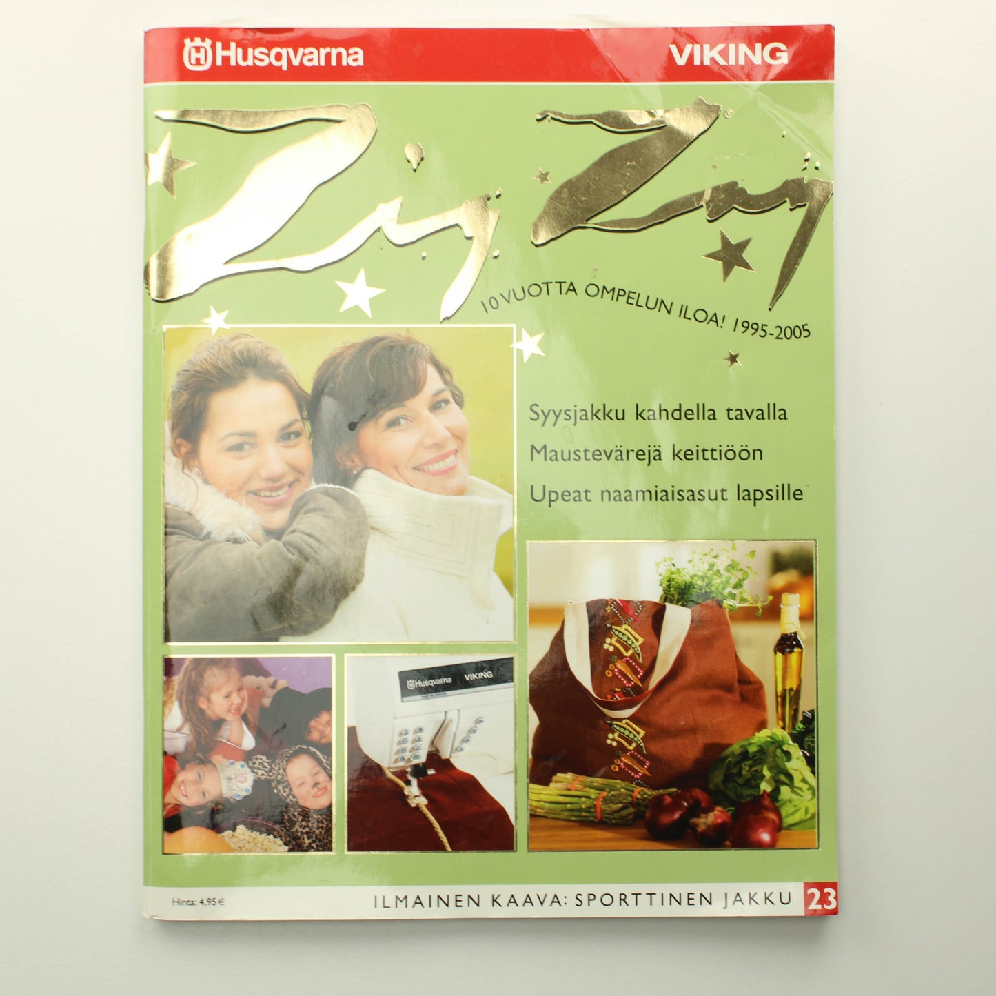 Husqvarna Zig Zag: 10 vuotta ompelun iloa!