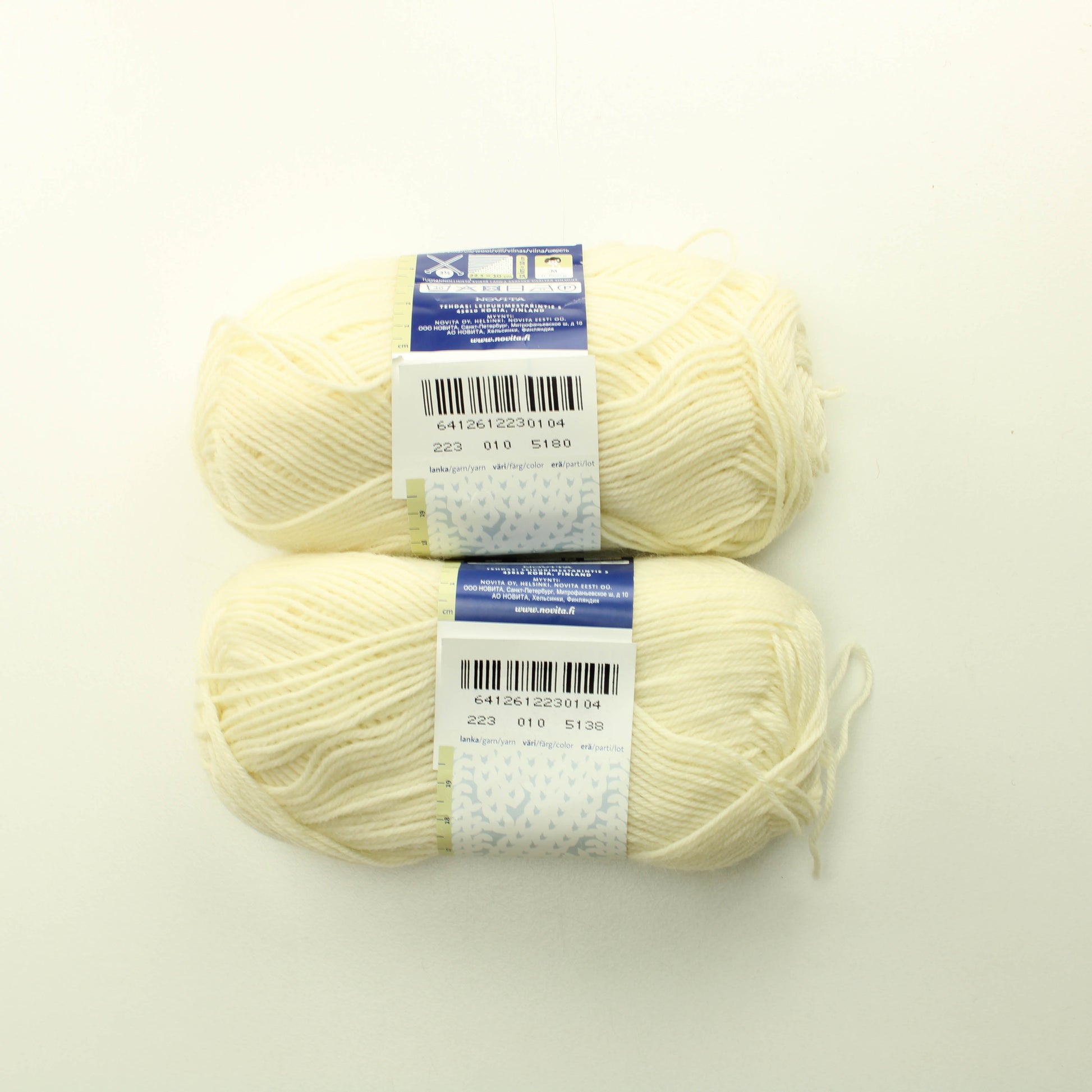 Novita Wool - 010 Lankapussi 665