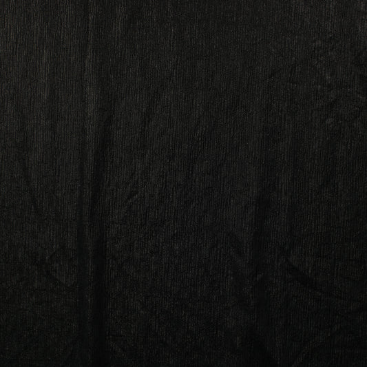 Musta Kiiltäväpintainen Vaatetuskangas - Palapaketti