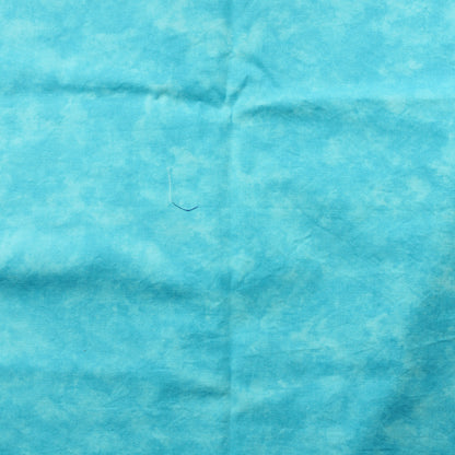 Vaaleanturkoosi kuviollinen Puuvilla - Pala